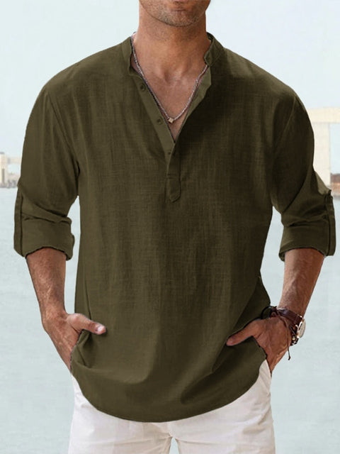 Camisa Veraniega de Lino