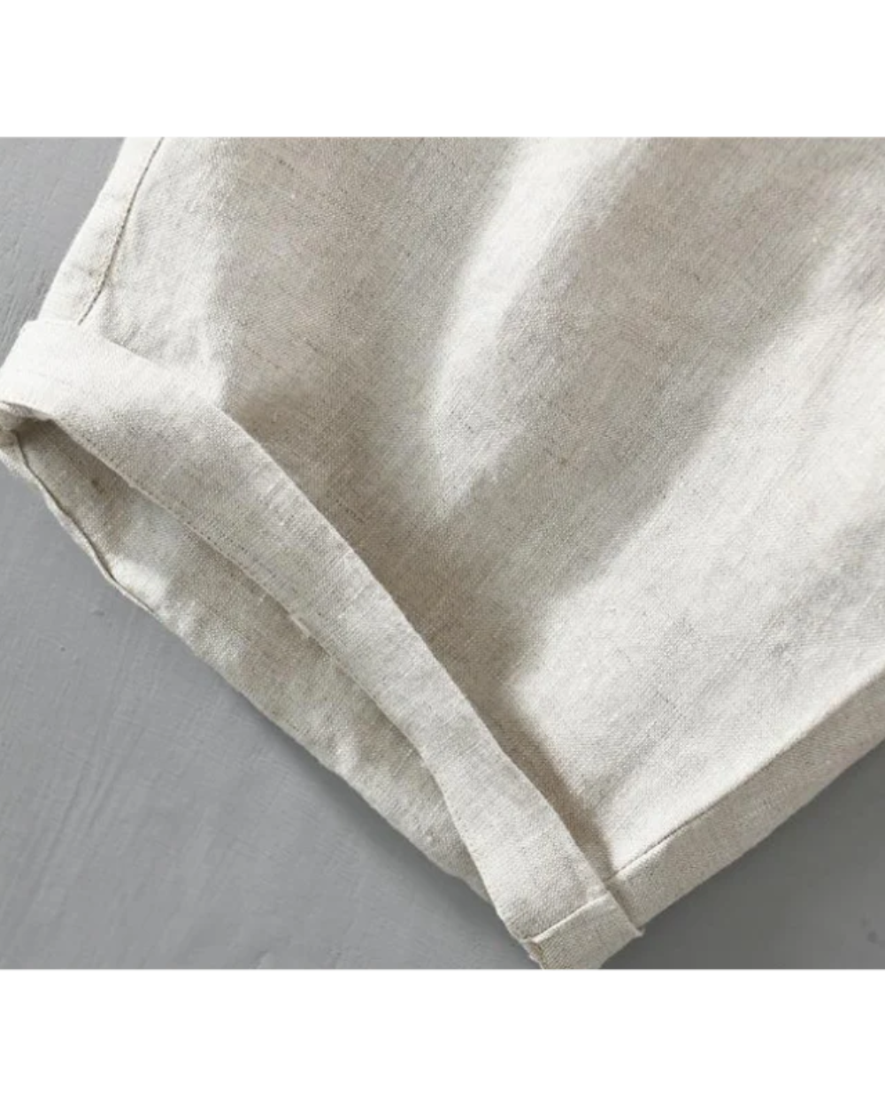 Pantalones cortos de lino