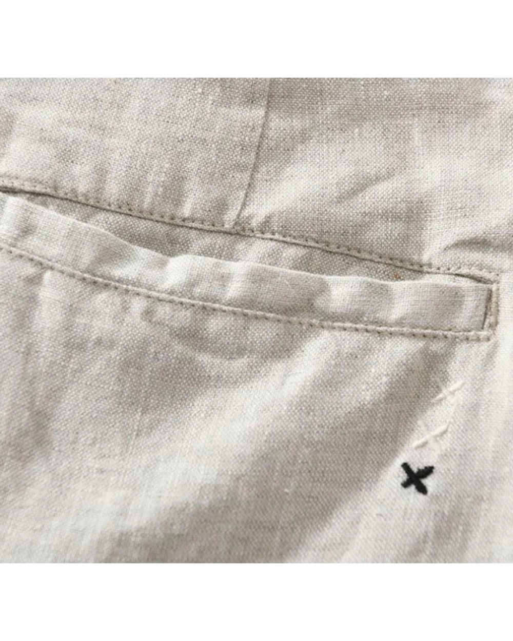 Pantalones cortos de lino