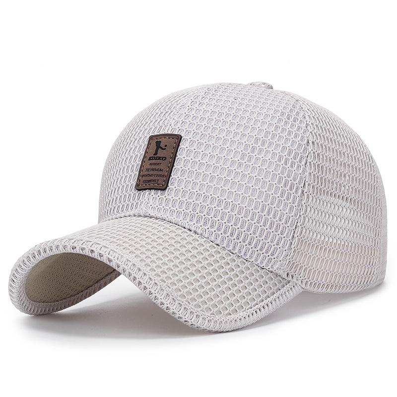 Gorra ligera y transpirable.