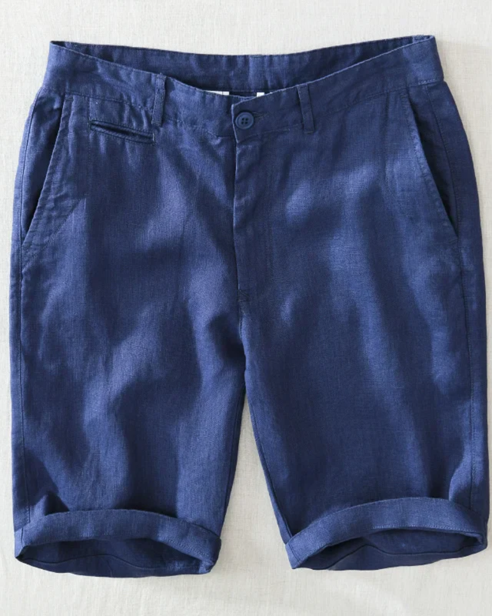 Pantalones cortos de lino