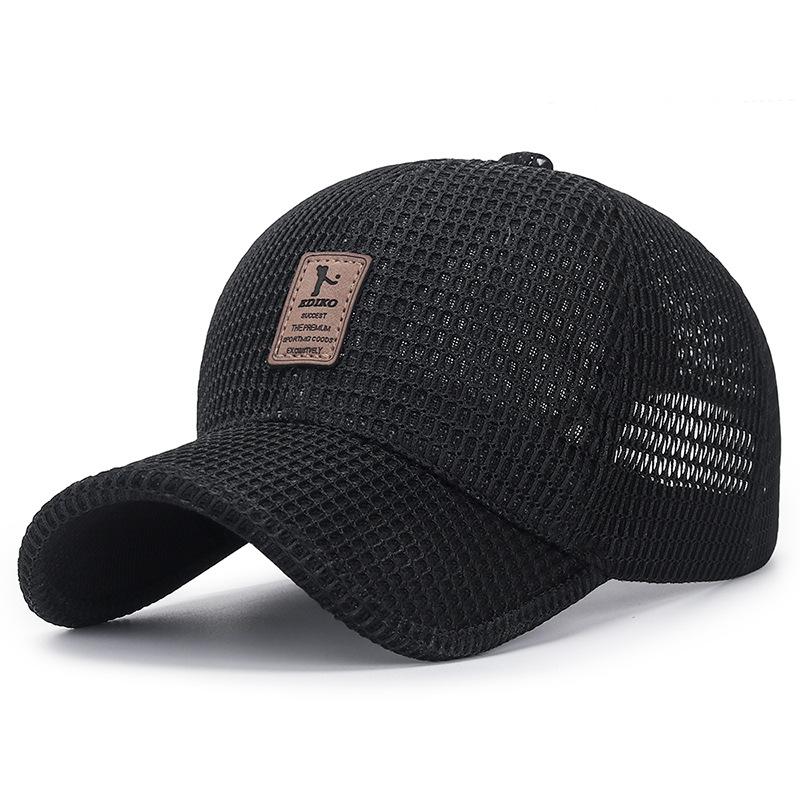 Gorra ligera y transpirable.