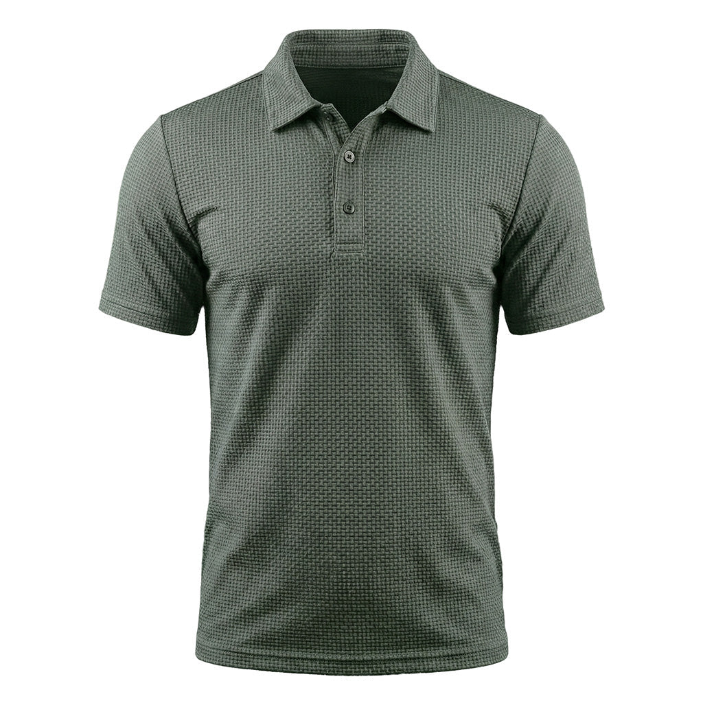Polo elástico de corte entallado