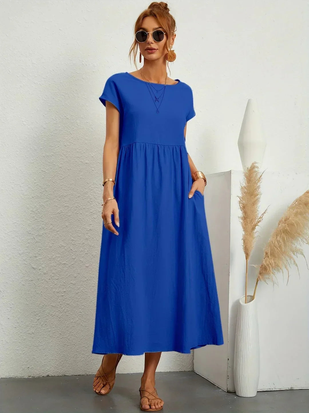 Gabriela™ -  Vestido fluido de elegancia atemporal
