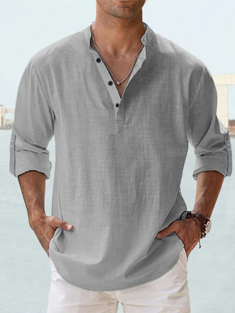 Camisa Veraniega de Lino