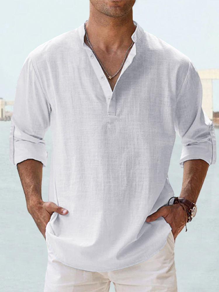 Camisa Veraniega de Lino
