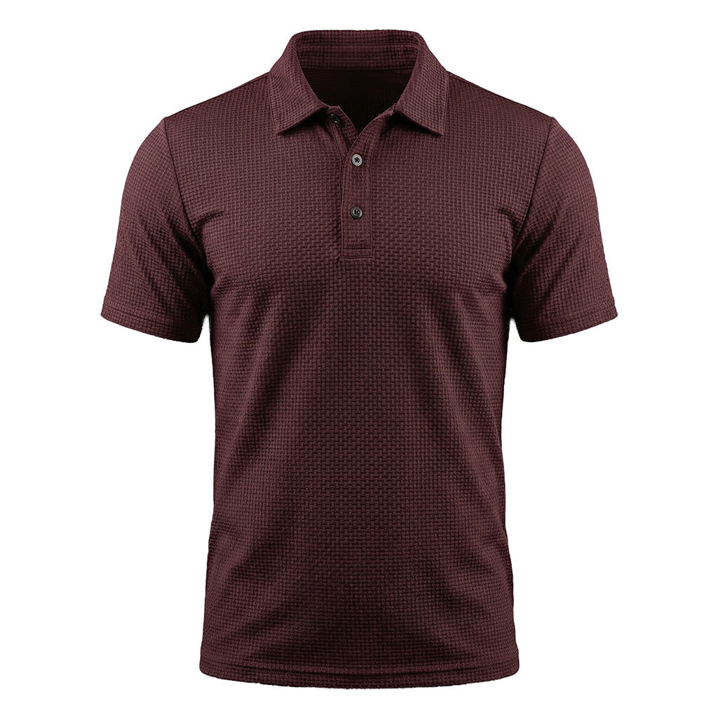 Polo elástico de corte entallado